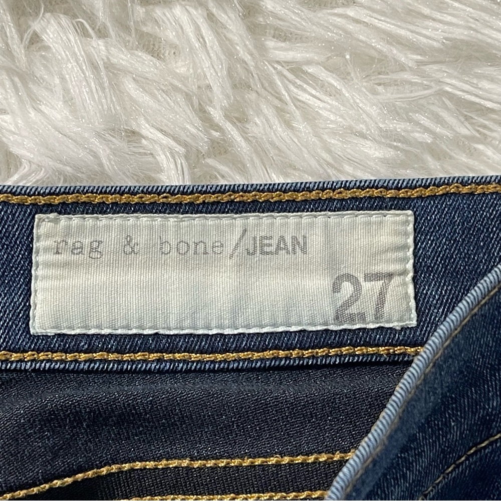 Rag & Bone Jeans Womens Size 27 Skinny Stretch Blue - Picture 3 of 8